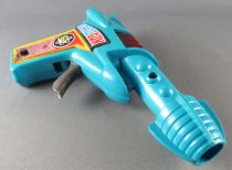 Space Gun - Pistolet à Friction et Etincelles (Tôle & Plastique) - Hero Toys (Japon) 1960\'s