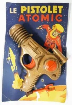 Space Gun - Pistolet Lance Fl�chette - Le Pistolet Atomic (Type Tudor Rose Space Ray Pistol)