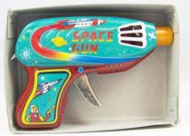 Space Gun - Sparkling Tin Toy