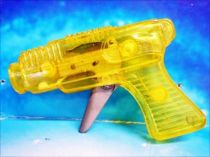 Space Gun - Sparkling Toy - Transparent Gun (Yellow)