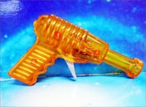 Space Gun - Sparkling Toy - Transparent Ray Gun (Yellow)