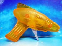 Space Gun - Sparkling Toy - Transparent Ray Gun (Yellow)