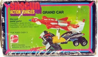 Space Ironmen Kyodain - Mattel Shogun Action vehicles - Kyodain Grand Car (Neuf en boite)