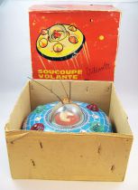 Space Toy - Battery Toy - Electyric Flying Sauce (C.H.R.) France 1960\'s