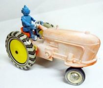 Space Toys - Battery Toy - Space Tractor with Robot Driver (Russia 1960\'s)