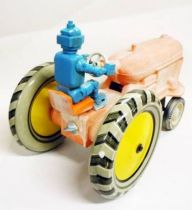 Space Toys - Battery Toy - Space Tractor with Robot Driver (Russia 1960\'s)