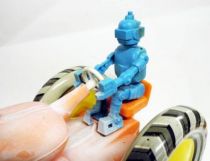 Space Toys - Battery Toy - Space Tractor with Robot Driver (Russia 1960\\\'s)