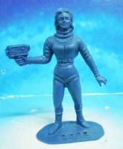 Space Toys - Comansi Figurines Plastiques - OVNI 2022: Femme de l\'Espace (bleu)