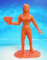Space Toys - Comansi Figurines Plastiques - OVNI 2022: Femme de l\'Espace (rouge)