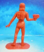 Space Toys - Comansi Figurines Plastiques - OVNI 2022: Femme de l\'Espace (rouge)