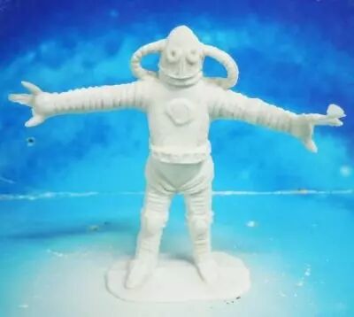 Space Toys - Comansi Plastic Figures - Alien #1 (white)