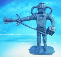 Space Toys - Comansi Plastic Figures - Alien #2 (blue)
