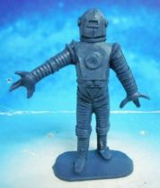 Space Toys - Comansi Plastic Figures - Alien #4 (blue)