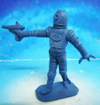 Space Toys - Comansi Plastic Figures - Alien #7 (blue)