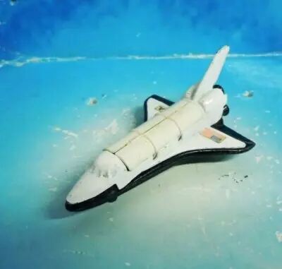 Space Toys - Corgi Junior Vintage - Columbia - SpaceShuttle (Ref.5) Loose