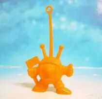 Space Toys - Figurines Plastiques - Cereal Premium Aliens (astronaute avec drapeau orange)