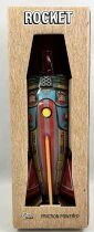 Space Toys - Friction Powered & Sparking Tin Rocket - Space Rocket II (Tin Treasures)