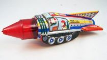 Space Toys - Friction Powered Tin Toy - Ship Commander (Tin Treasures)