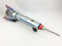 Space Toys - Friction Powered Tin Toy - SkyExpress Rocket MS378