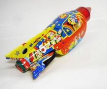 Space Toys - Fusée à friction & Etincelante en Tôle - Space Rocket (Tin Treasures) 