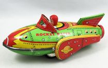 Space Toys - Fusée à friction en Tôle - Space Rocket (Schylling) MF735