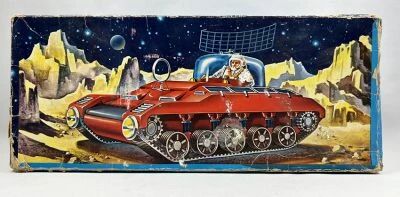Space Toys - Jouet en T�le � Piles - Char de l\'Espace (Mont-Blanc 1965)