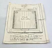 Space Toys - Jouet en T&ocirc;le &agrave; Piles - Char de l\'Espace (Mont-Blanc 1965)