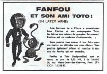 Space Toys - Latex Figures - Fanfou & Toto (Pilote/Entremont)