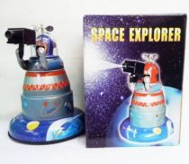 Space Toys - Mechanical Tin Toy - Space Explorer