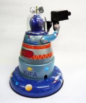 Space Toys - Mechanical Tin Toy - Space Explorer