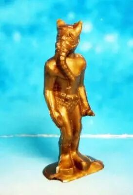 Space Toys - Plastic Figures - Captain Video\\\'s Alien (golden) Lido Toy