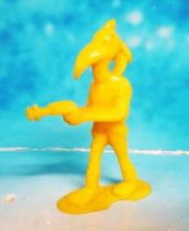 Space Toys - Plastic Figures - Captain Video\'s Alien (yellow) Lido Toy