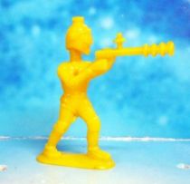 Space Toys - Plastic Figures - Captain Video\'s Spaceman (yellow) Lido Toy