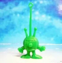 Space Toys - Plastic Figures - Cereal Premium Aliens (astronaut green)