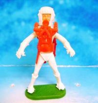 Space Toys - Plastic Figures - Cherilea Spacemen (White & Red)