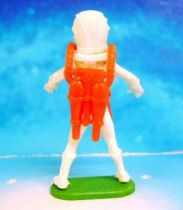 Space Toys - Plastic Figures - Cherilea Spacemen (White & Red)