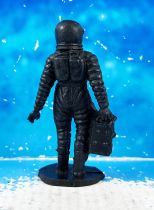 Space Toys - Plastic Figures - Cosmonaut holding technical case (Bonux black color)