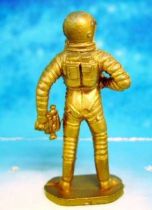 Space Toys - Plastic Figures - Cosmonaut with camera (Bonux gold color)