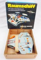 Space Toys - Quelle International - Spacecraft with Rocket Launcher (Raumschiff) Mint in Box