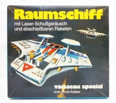 Space Toys - Quelle International - Vaisseau Spacial avec lance-fus�es (Raumschiff) Neuf en Boite