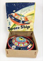 Space Toys - Space Ship (Pop-Pop Boat) - Komatsudo 1960\'s (Japan)