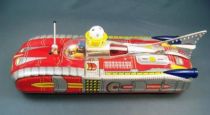 Space Toys - Tin Battery Operated Moon Satellite Car (China 70\'s)