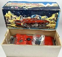 Space Toys - Tin Battery Operated Toys - Space Tank (Mont-Blanc 1965)