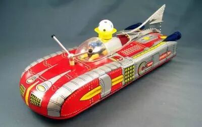 Space Toys - V�hicule Lunaire en T�le � Piles (Chine 1970\'s)