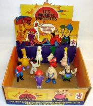 Spartakus and the Sun beneath the Sea - PVC Figures - Complete set of 9 with display box