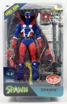 Spawn Page Punchers - McFarlane Toys - Spawn 1977 (Red & Blue) Platinium Edition