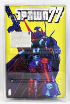 Spawn Page Punchers - McFarlane Toys - Spawn 1977 (Red & Blue) Platinium Edition