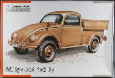 Special Armour SA35007 - WW2 German Volkswagen VW Typ 825 Pick Up Mint in Box