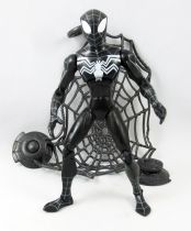 Spectacular Spider-Man Animated Series - Black Costume Spider-Man \ Wall-Hanging Web\  (loose)