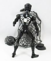 Spectacular Spider-Man Animated Series - Black Costume Spider-Man \ Wall-Hanging Web\  (loose)